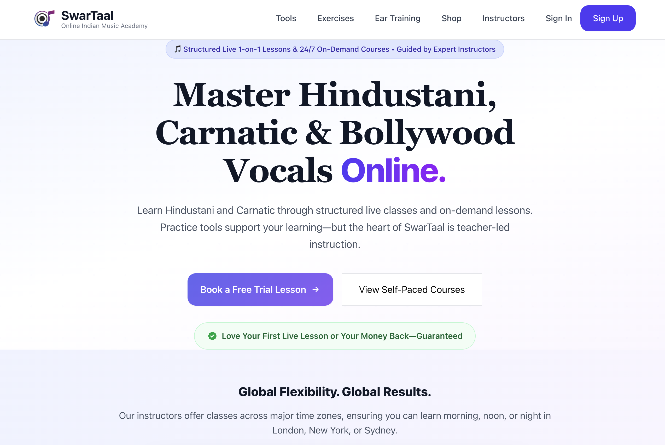 Swartaal Vocals Online - WordPress Website